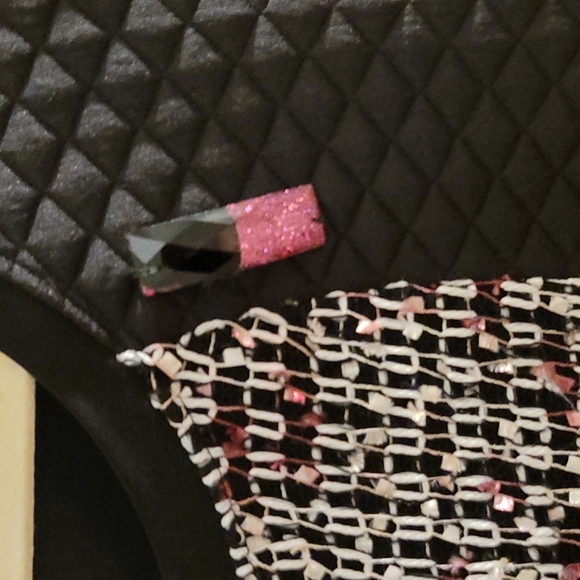 Bali Multifabric Top, 92% polyester, 8% spandex, size P/S - Picture 3 of 5